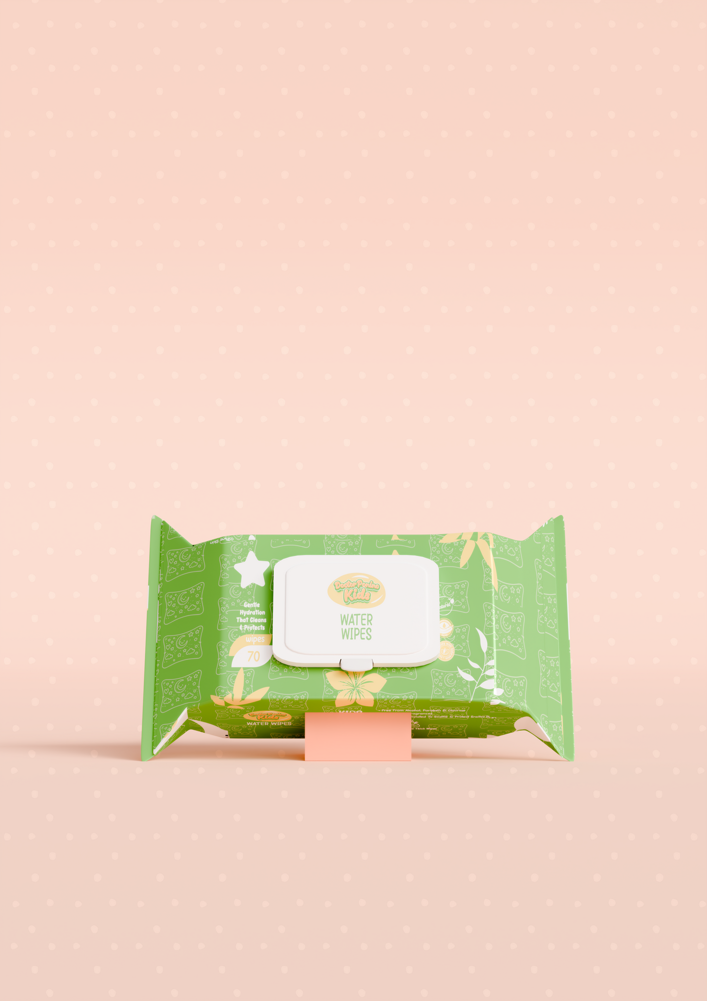 Fragrance-Free Baby Water Wipes – Gentle & Hydrating Cleanser for Sensitive Skin.