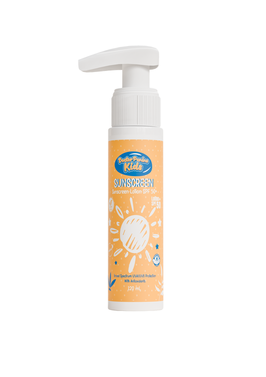 Kids Sunscreen – Broad-Spectrum UV Protection & Moisture for Sensitive Skin.