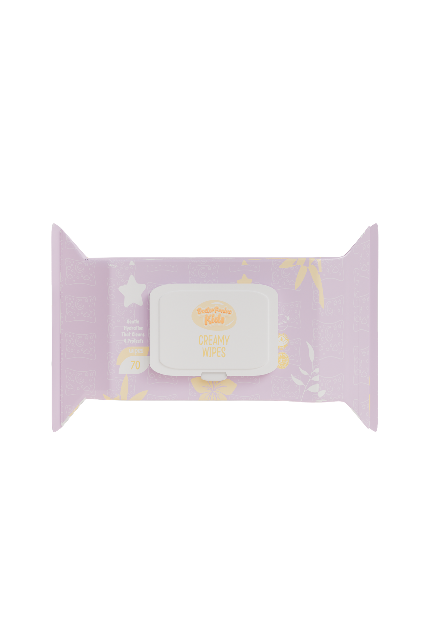 Alcohol-Free Creamy Baby Wipes – Soothing & Gentle Skin Cleanser.