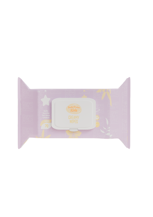 Alcohol-Free Creamy Baby Wipes – Soothing & Gentle Skin Cleanser.