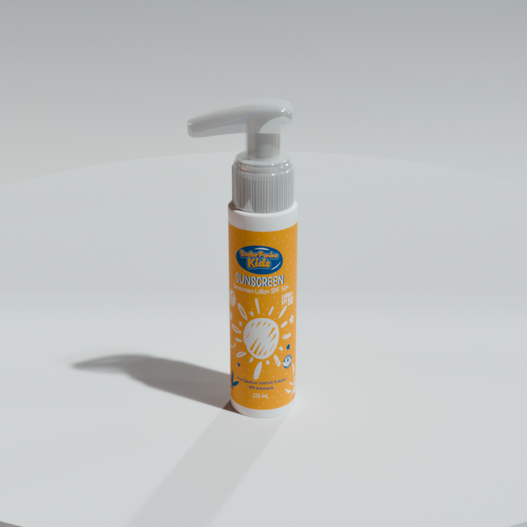 Kids Sunscreen – Broad-Spectrum UV Protection & Moisture for Sensitive Skin.