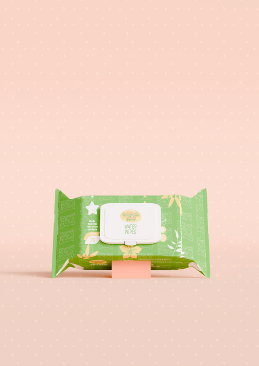 Fragrance-Free Baby Water Wipes – Gentle & Hydrating Cleanser for Sensitive Skin.