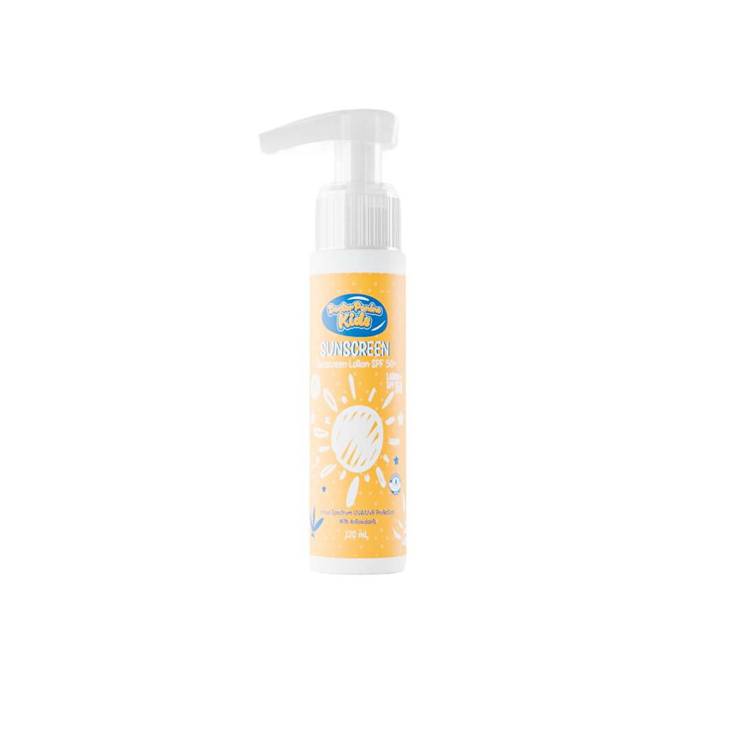 Kids Sunscreen – Broad-Spectrum UV Protection & Moisture for Sensitive Skin.