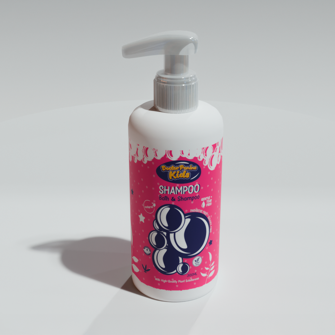 Doctor Ponino Kids Shampoo – Gentle Moisturizing & Nourishing Formula for Soft And Healthy Hair.